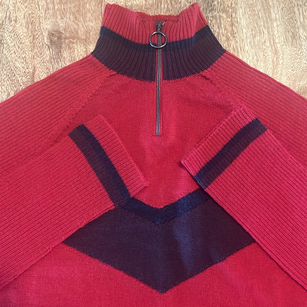 Sweaty Betty Chevron Merino Seamless Knitted Top